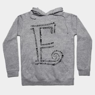 E letter Hoodie